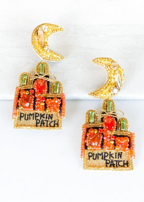 Pumpkin Patch Earrings - Dos Femmes
