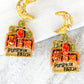 Pumpkin Patch Earrings - Dos Femmes