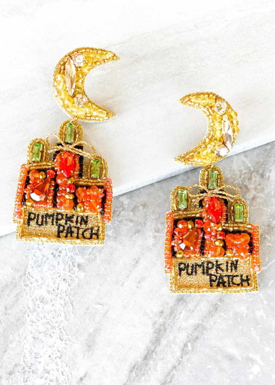 Pumpkin Patch Earrings - Dos Femmes