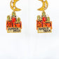 Pumpkin Patch Earrings - Dos Femmes