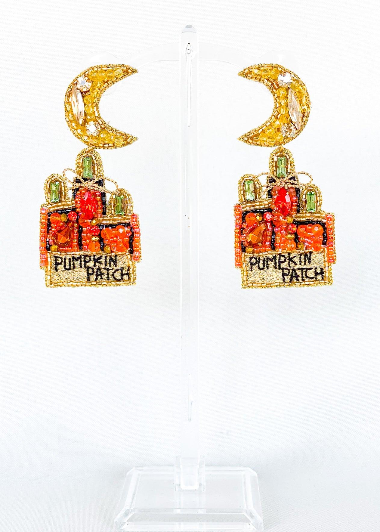Pumpkin Patch Earrings - Dos Femmes