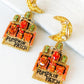 Pumpkin Patch Earrings - Dos Femmes