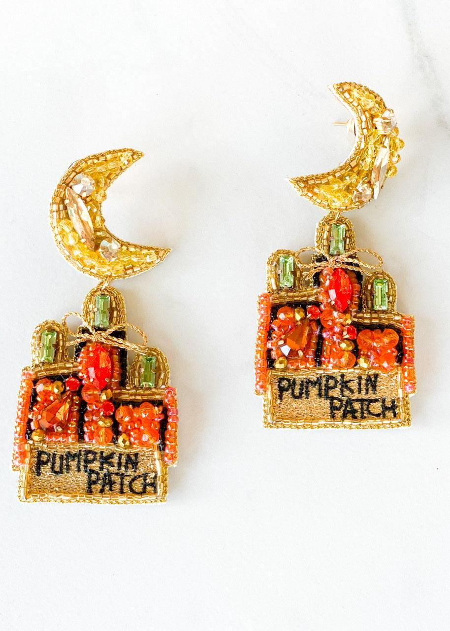 Pumpkin Patch Earrings - Dos Femmes