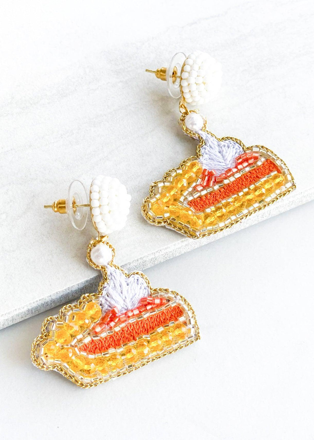 Pumpkin Pie Earrings - Dos Femmes