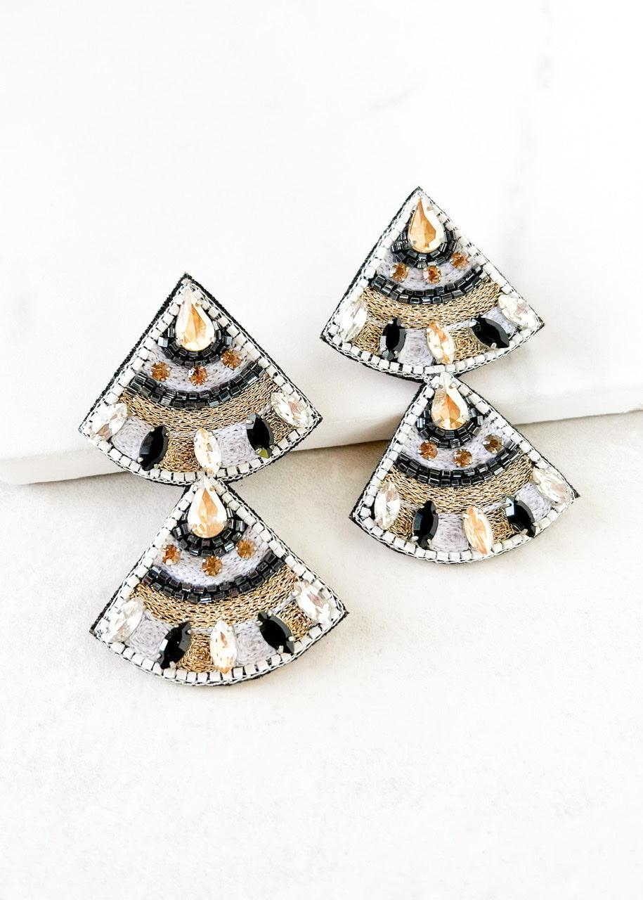 San Miguel 2 Tier Earrings - Dos Femmes