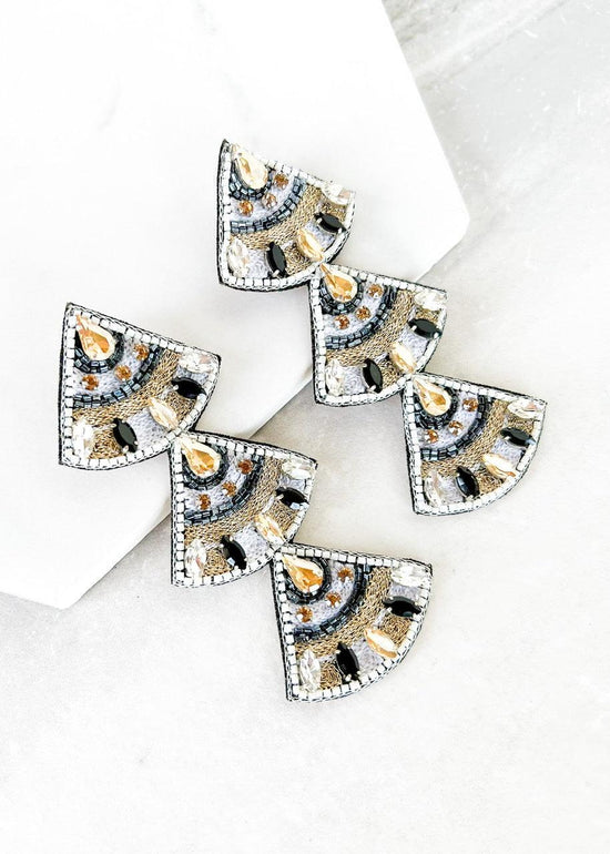 San Miguel 3 Tier Earrings - Dos Femmes