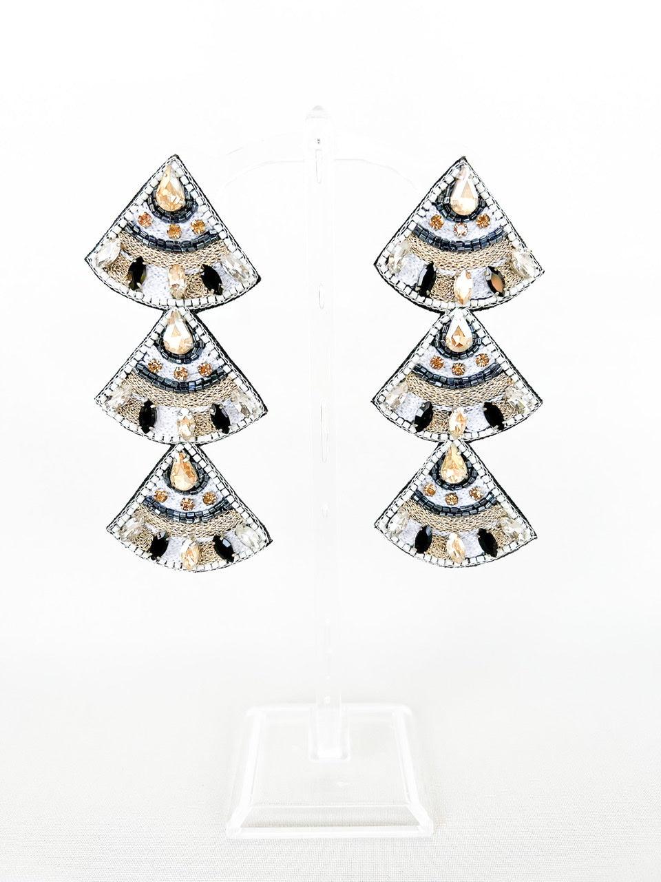 San Miguel 3 Tier Earrings - Dos Femmes