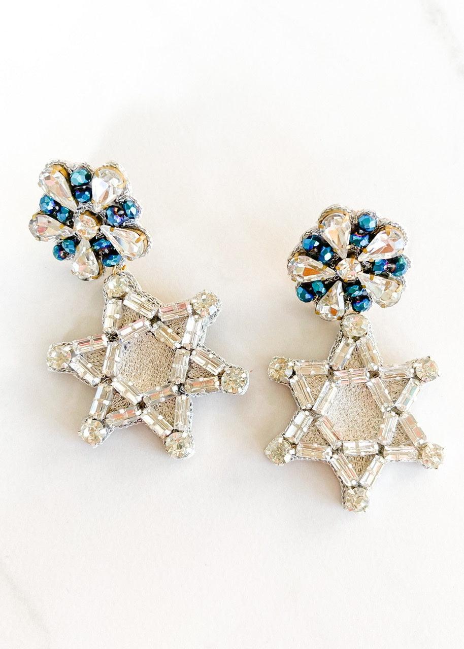 Star of David Earrings - Dos Femmes