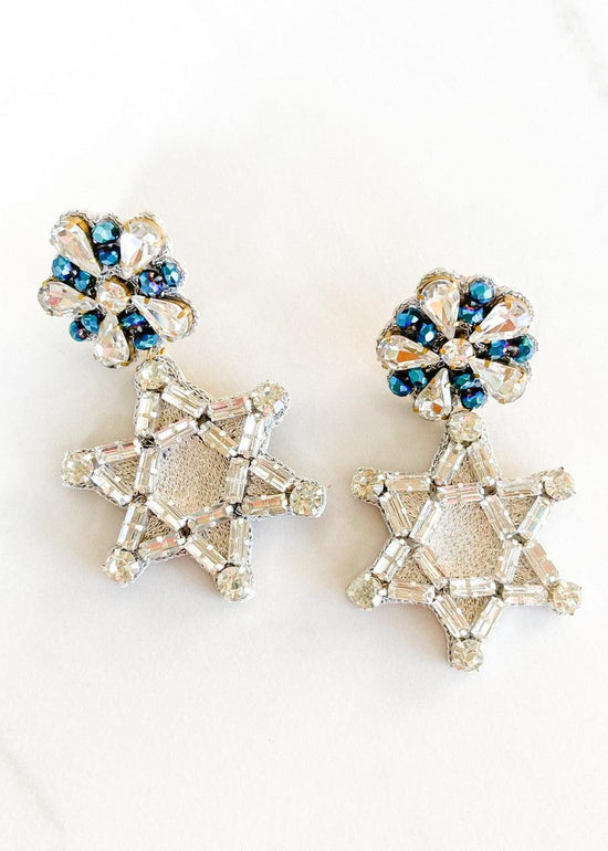 Star of David Earrings - Dos Femmes