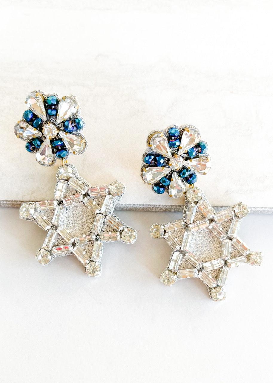 Star of David Earrings - Dos Femmes
