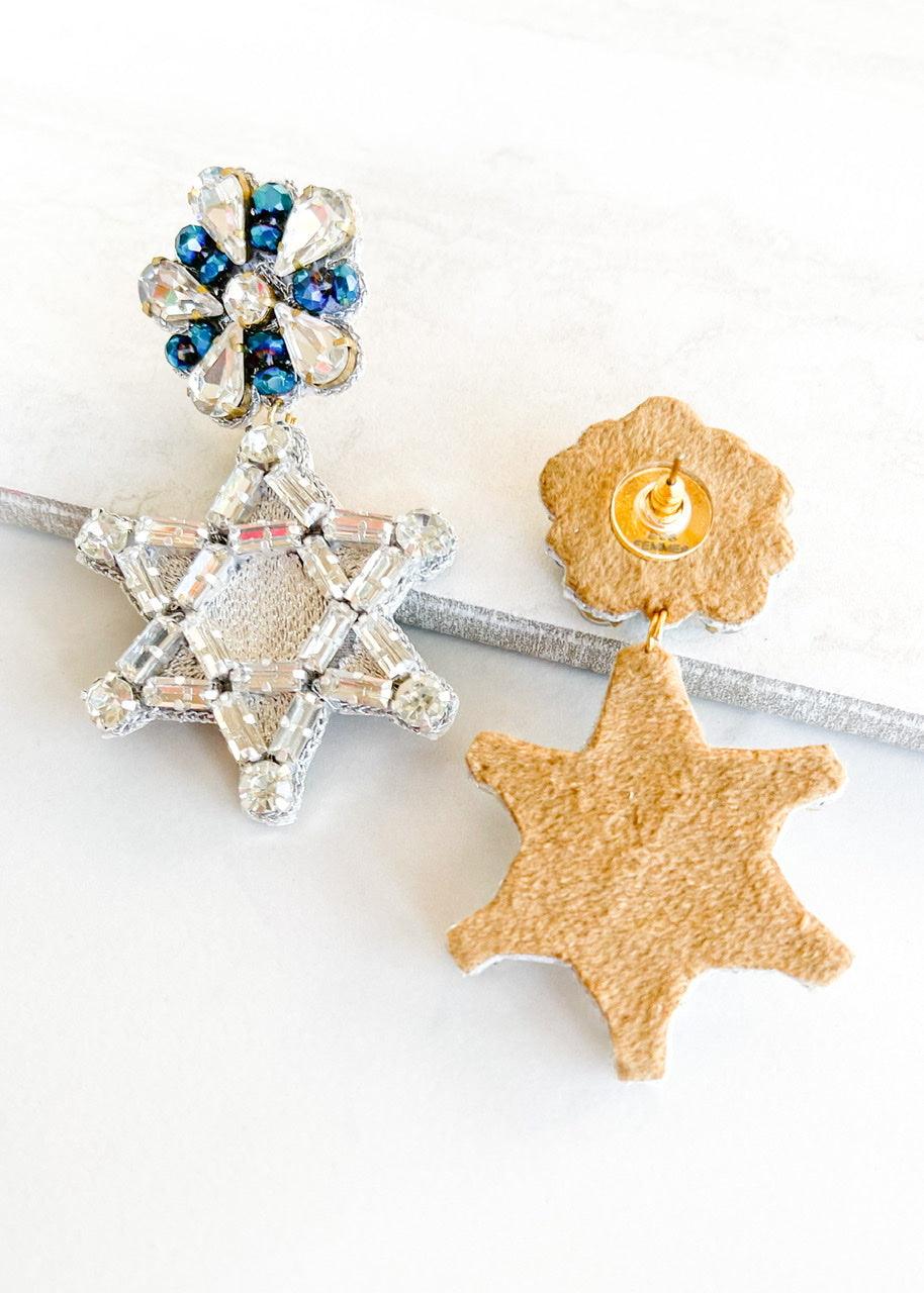 Star of David Earrings - Dos Femmes