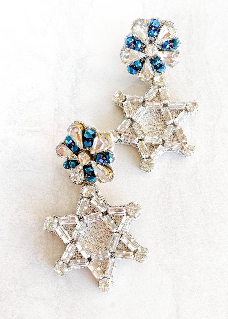 Star of David Earrings - Dos Femmes