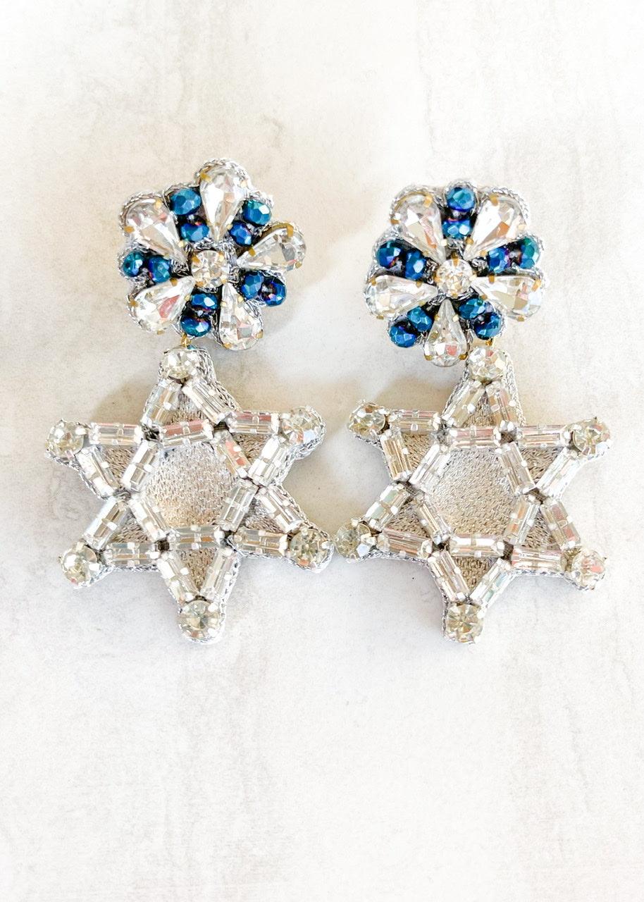 Star of David Earrings - Dos Femmes