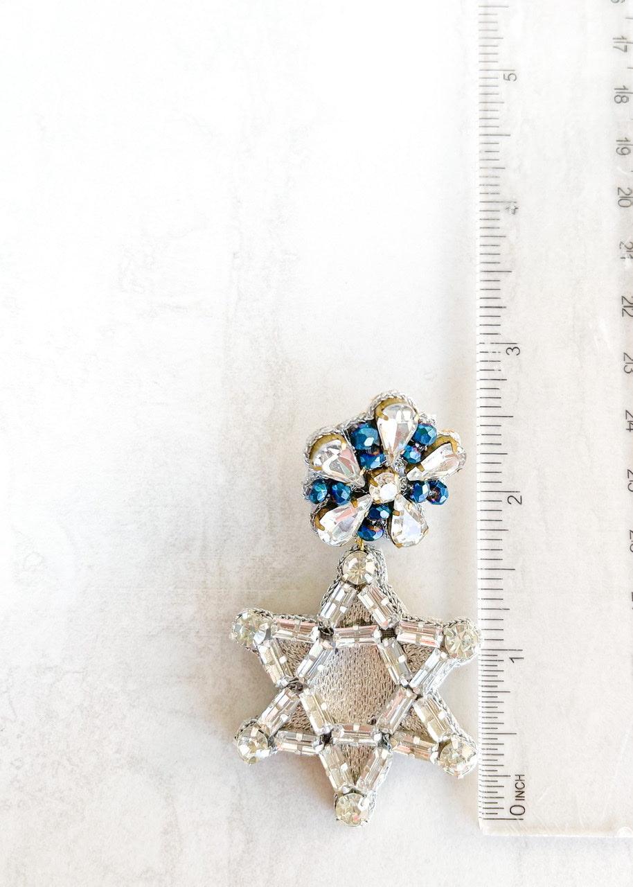Star of David Earrings - Dos Femmes