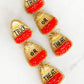 Trick or Treat Candy Corn Earrings - Dos Femmes