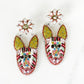 Ziggy Zebra Earrings - Dos Femmes